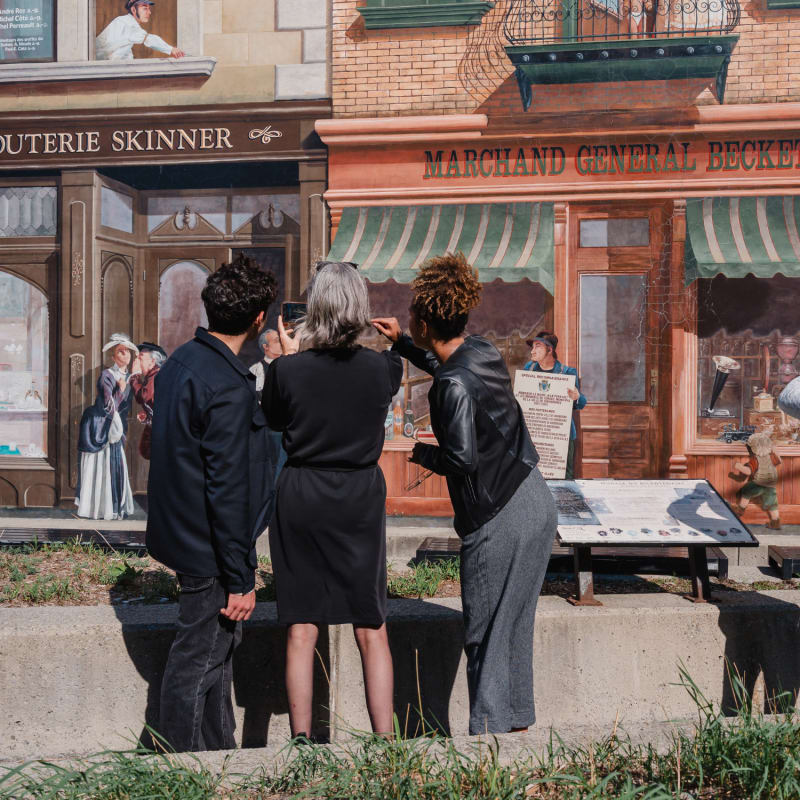 Murales de Sherbrooke.