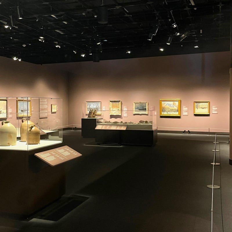 Exposition au Musée canadien de l'histoire.