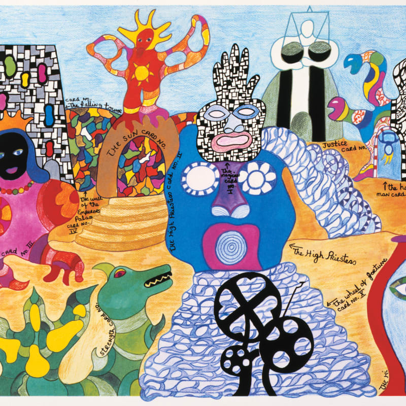 Jardin des Tarots de Niki de Saint Phalle