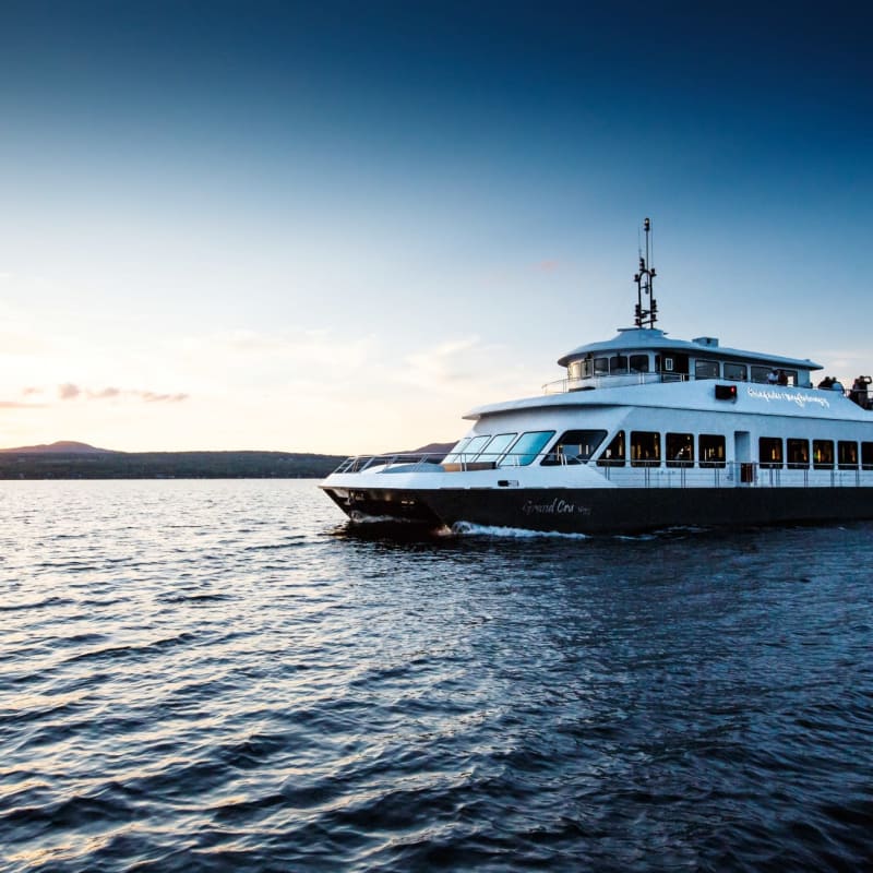 Sunset cruise.