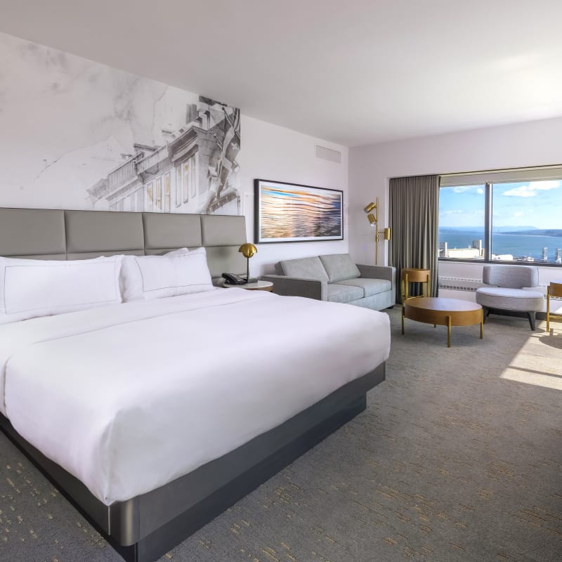 Chambre d'hôtel au Hilton Québec