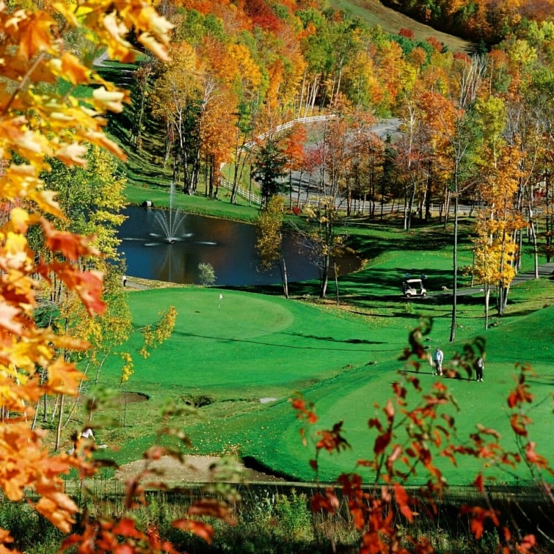 Golf Mont Gabriel en automne