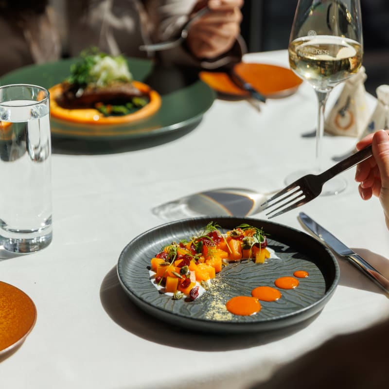 Assiette gastronomie autochtone 