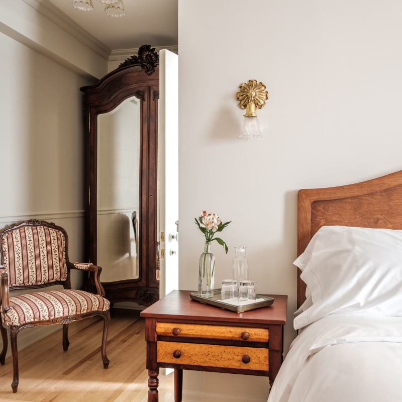 Chambre au StoneHaven Le Manoir.