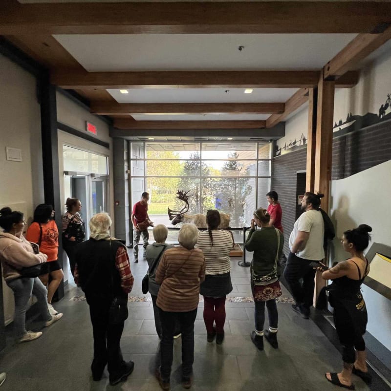 Visite guidée d'un centre culturel