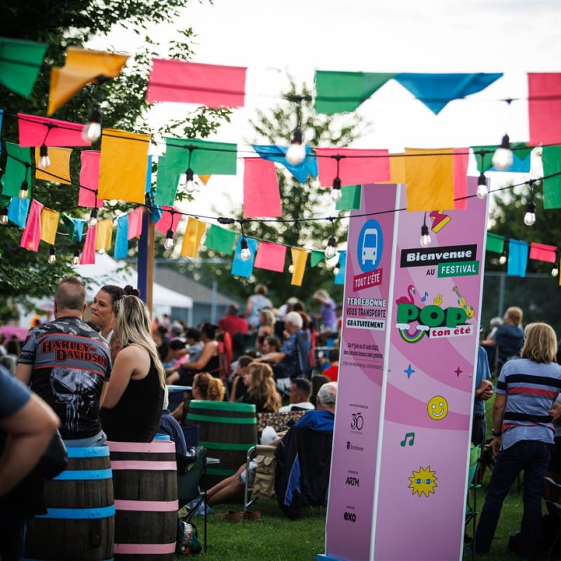 Foule au Festival POP ton été.