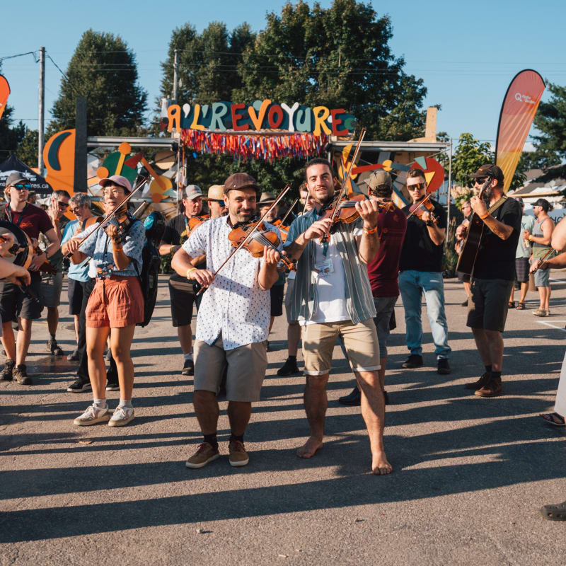Festival de musique trad en Petite Nation.