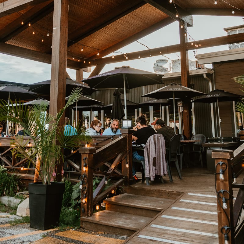 Terrasse dans Portneuf.